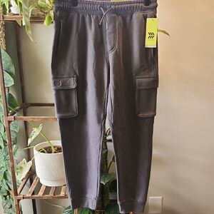 Boys All In Motion XL Gray Cargo Jogger Pants